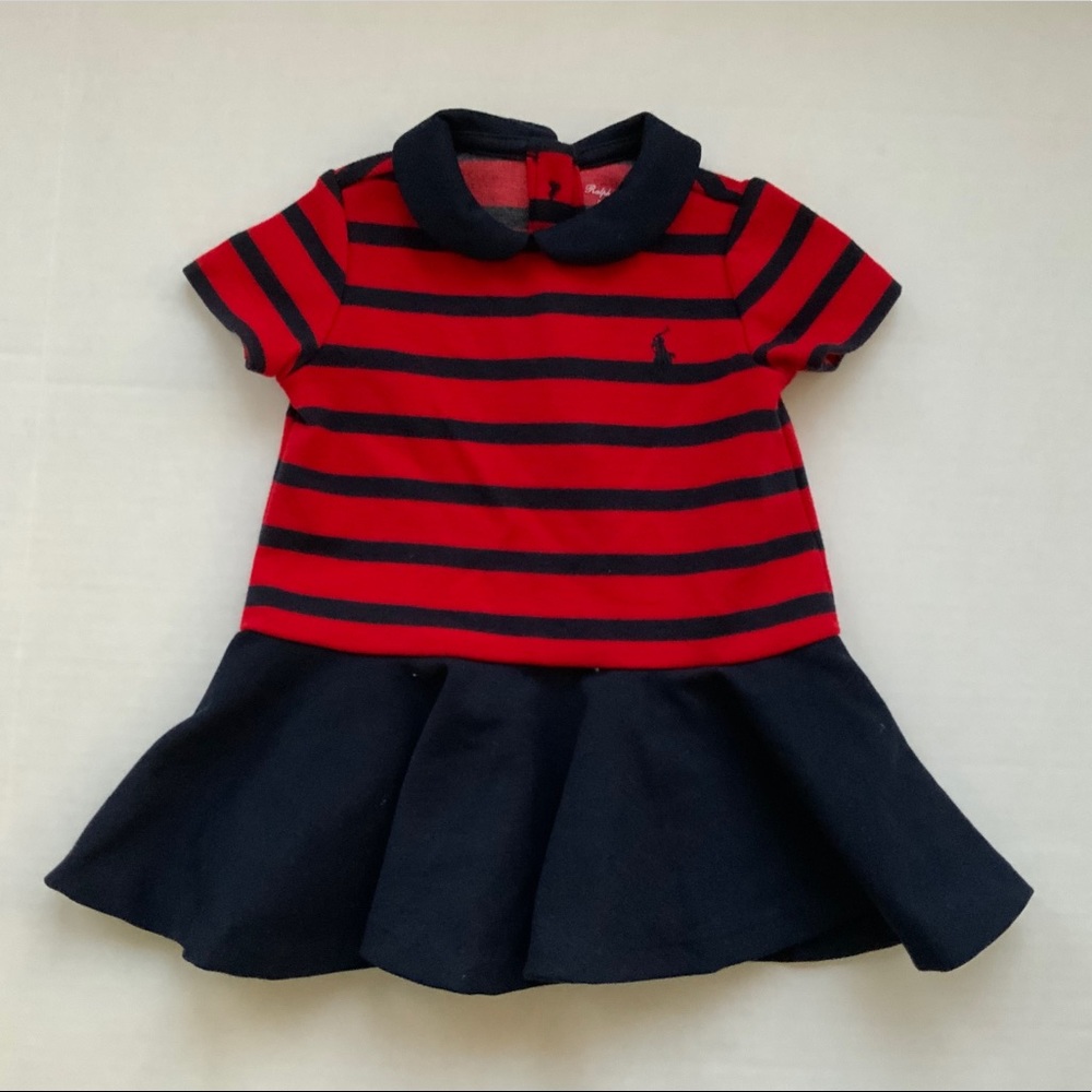 Ralph Lauren Striped dress with bloomers Size 3M